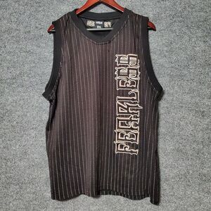 Vintage Fearless Jersey Tank Mens 2XL Sleeveless Y2K Grunge Punk Rock Surf Skate